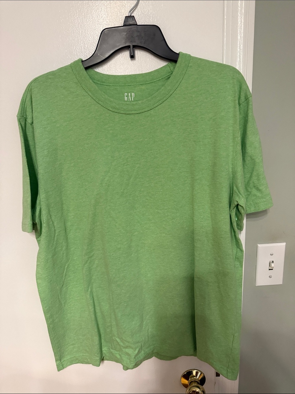GAP Original Tee Light Green Short Sleeve Crewneck